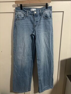 Light Blue Straight-Leg Women's Jeans